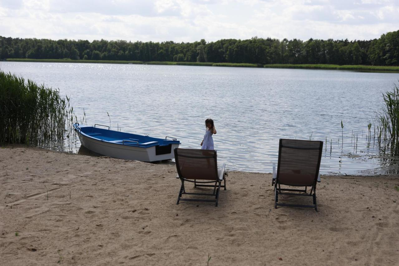 Przystan Nad Miazka Villa Sapowice Exteriör bild