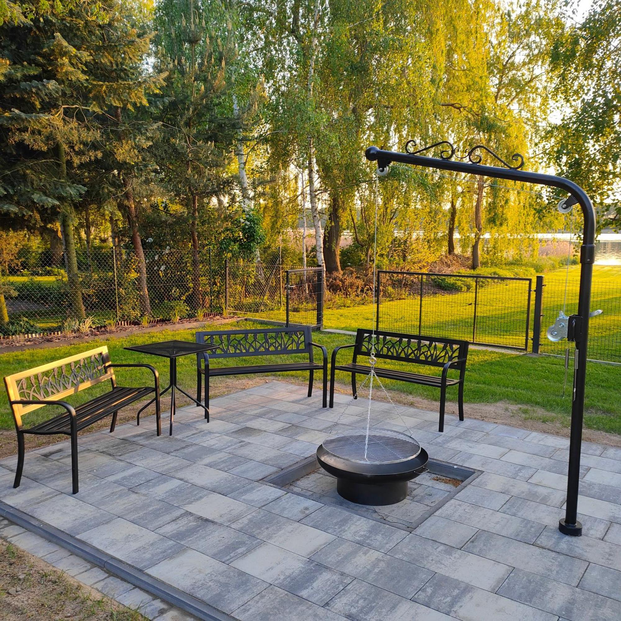 Przystan Nad Miazka Villa Sapowice Exteriör bild